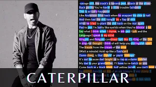 Eminem - Caterpillar | Lyrics, Rhymes Highlighted