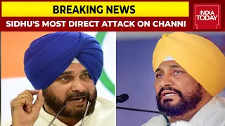 Sidhu Vs Channi War Now Out In Open; Sidhu Accuse Channi Of Having Links With Sand Mafia
