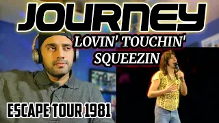 Journey - Lovin’ Touchin’ Squeezin’ (Escape Tour 1981: Live In Houston) FIRST TIME REACTION