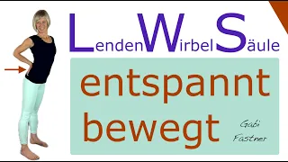 🏝️ 24 min. schmerzfreier unterer Rücken durch sanfte Übungen | LWS Gymnastik, ohne Geräte