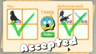 What People Trade For MEGA Neon Crow | +Giveaway | Roblox AdoptMe!