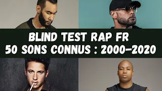 BLIND TEST - RAP FRANÇAIS 2000-2020 (50 EXTRAITS)
