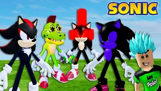 Encontramos mas SKINS Super chulas en Roblox SONIC MORPHS!! Parte 2