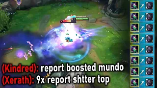 STOMPING MUNDO UNTIL BANNED FOR INTING