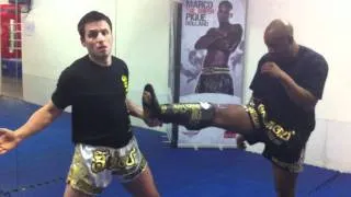 Muay Thai Minute - Teep Defense (lift)