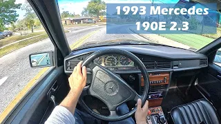 POV Drive (HD 4K) - 1993 Mercedes-Benz 190E 2.3 - W201