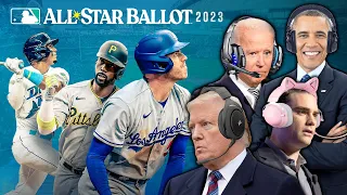 US Presidents Make Their 2023 MLB All-Star Game Ballot