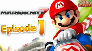 Mario Kart 7 Gameplay Walkthrough Part 1 - Mario! 50cc Mushroom Cup & Flower Cup!