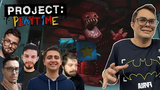 FUI O MELHOR MONSTRO DA NOITADA - PROJECT PLAYTIME COM OS AMIGOS