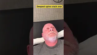Deepest spine crack ever, Dallas Ring Dinger® #ringdinger #chiropractic #backpain
