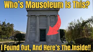 WHO’S MAUSOLEUM IS THIS? We Found Pictures Of The Inside!! YOU WON’T BELIEVE IT!!