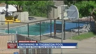 4-year-old drowns at Thornton pool