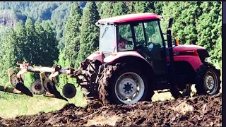 アクスルプラウ 休耕地をプラウをかける | AQSL PLOW | PLOWING MACHINE