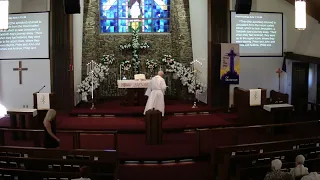 05-12-24, 8:30 AM, Seventh Sunday of Easter Worship Service Video