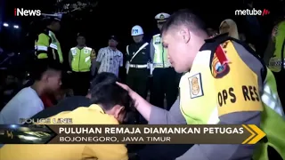 Pembubaran Balap Liar, Motor Pelaku Tercebur ke Sawah - Police Line 05/08