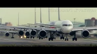 Airport Time Lapse: Rush Hour