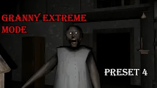 Granny Extreme mode (door escape preset 4)