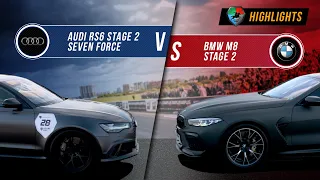 BMW M8 St.2 vs Audi RS6 St.2 | UNLIM 500+ 2020 Highlight |