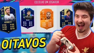 AS EQUIPAS DOS OITAVOS DA CHAMPIONS NO FUT DRAFT! - FIFA 19