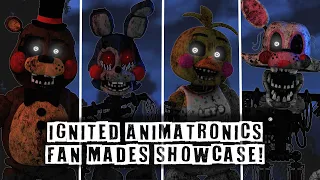 [C4D/FNAF] Ignited Animatronics Showcase !! (Fan Mades)