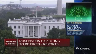 There would be blowback if Trump fires Rosenstein, says former asst. US attorney