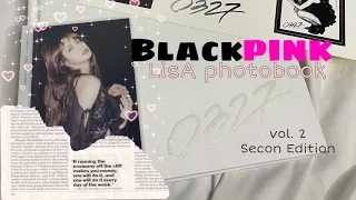Blackpink Lisa Photobook 0327 Vol 2 Quick Unboxing | Justine Ann