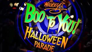 Mickey’s Boo-To-You Halloween Parade 2018