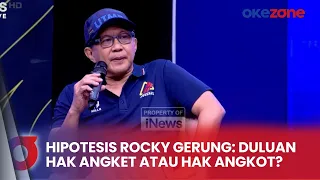 [FULL] Rocky Gerung Kritik Kegagalan Demokrasi pada Jokowi hingga Prabowo Bawa Tong Sampah