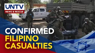 PH gov’t to repatriate remains of Filipinos killed in Israel-Hamas conflict