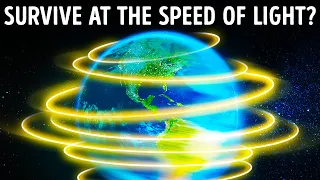 What if the Earth spins at light speed