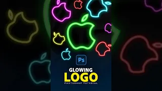 Easy Way to Create a Glowing Logo - 1 minute Photoshop Tutorial