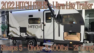 Ultra Lite 2022 Hitch 17BHS bunkhouse trailer by Cruiser RV @ Couchs RV Nation - RV Review