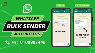 WhatsApp Bulk Sender With Button | WhatsApp Bulk Sender With Button New Software 2022