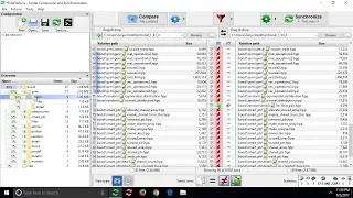 FreeFileSync: Folder Comparison