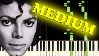 MICHAEL JACKSON - MAN IN THE MIRROR - Piano Tutorial