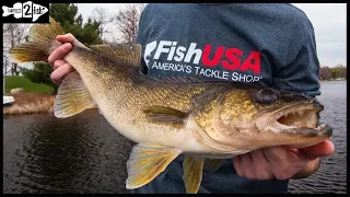 Find Spring Walleyes by Watching Water Temperature