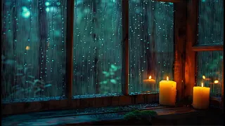 RAIN SOUNDS for STRESS RELIEF - Rejuvenate Your Mind with the Relaxing Sound Of Heavy Rain - 1 hour