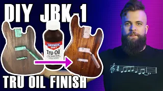 Finishing a DIY Jazz Bass with Tru-Oil!