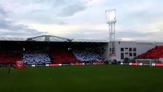 Nîmes Olympique - RC Lens 22/04/2016 Ambiance de Folie au Stade Des Costières!