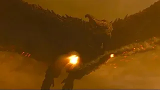 Rodan vs jets and King Ghidorah - Godzilla: King of the Monsters