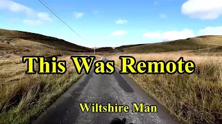 Motorcycle Camping, Exploring & Riding in Remote parts of Wales. Amazing scenery. Wiltshire Man