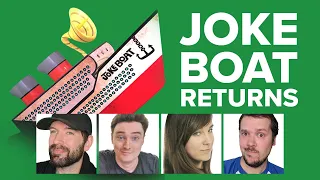 Joke Boat is Back! Who's the best comedian? Mike vs Andy vs Luke vs Ellen (Challenge of the Week)