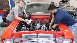 LS Swapped Ford Falcon is almost ready to start!