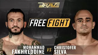 FREE MMA FIGHT | Mohammad Fakhreddine Vs Christofer Silva | BRAVE CF 27