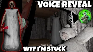 ( VOICE REVEAL ) I'M STUCK HERE HAHA 🤬 - GRANNY GAMEPLAY