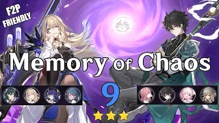 [1.4] Memory Of Chaos: F2P Tips to 3 Stars Stage 9 (And My Conclusion)