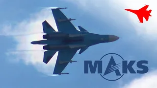 SU-34 FULLBACK, a Unique Fighter Bomber! ✈️ MAKS 2015 [Remastered]