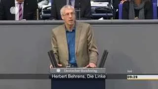Herbert Behrens, DIE LINKE: Ausländermaut und Minister Dobrindt aus dem Verkehr ziehen!