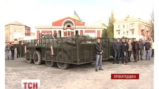БТРи для львівських десантників ремонтують на Кіровоградщині