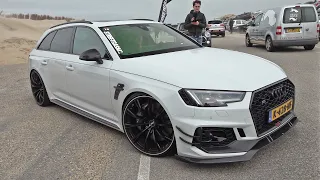 ABT Audi RS4-R Avant B9 - Engine Start Up, Accelerations, Exhaust Sound!